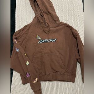 Santa Cruz Brown Hoodie